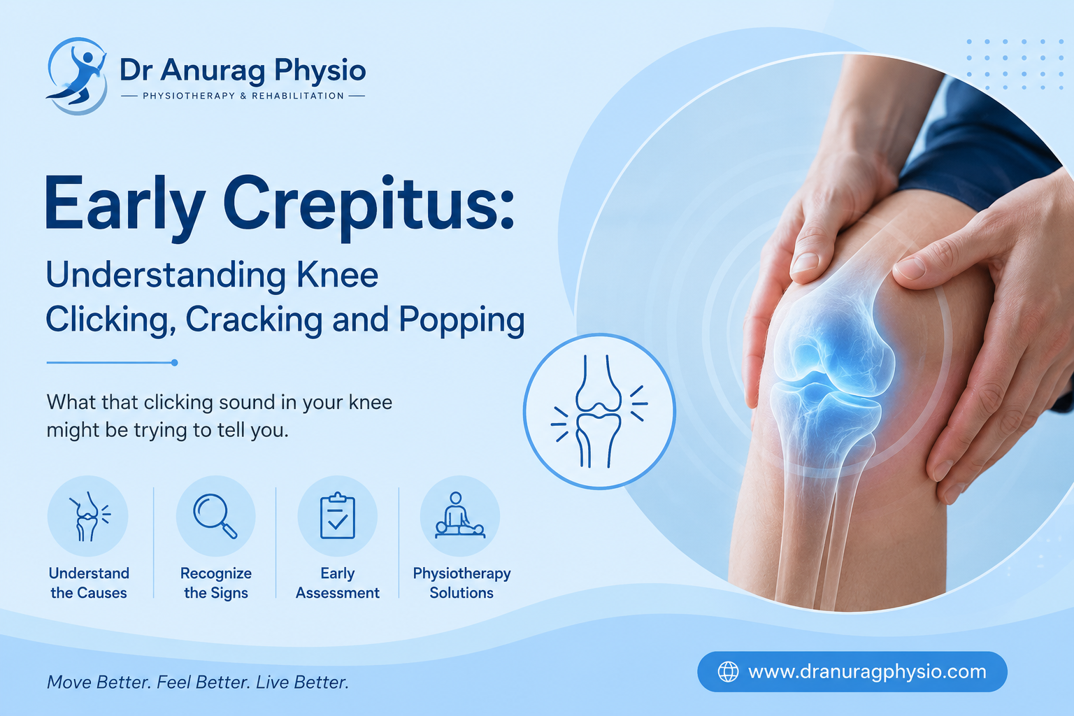 Early crepitus